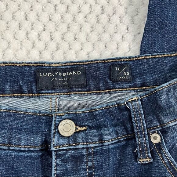 Lucky Brand Ava Mid-Rise Skinny Jeans Size 16 - Picture 7 of 11